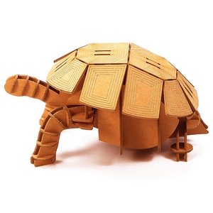 CUPUZ Puzzle en papier 3D Tortue Sagesse à la Dérive Kit de Bricolage Décoration de Bureau Jouets Éducatifs Puzzles & Jeux - Product Image 2