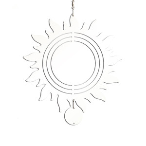 Molinetes de Metal para Sublimación al por Mayor para Decoración de Jardín, de 8 y 10 Pulgadas, con Energía Solar - Product Image 2