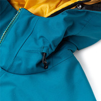 Kippo Luxe hommes de haute qualité réversible veste d'hiver coupe-vent Ski neige Sports vêtements pour Camping en plein air élégant hiver