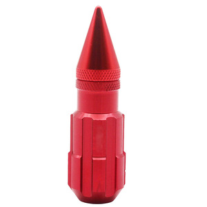 น็อตล้อ M12 650H สีแดง อลูมิเนียมอัลลอย สำหรับอัพเกรดล้อรถยนต์ - Product Image 3