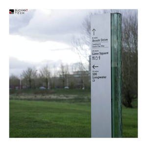 Tùy chỉnh kim loại thư mục bảng dấu hiệu <span class=keywords><strong>LED</strong></span> nguồn ánh sáng trong nhà wayfinding signa cho xây dựng đứng trụ cột bảng hiệu - Product Image 4