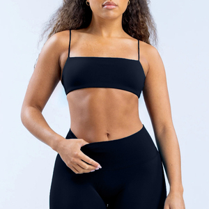 Nuovi Set eleganti da palestra traspiranti <span class=keywords><strong>Sexy</strong></span> da allenamento per il Fitness da donna 3 pezzi Set da Yoga tute sportive senza soluzione di continuità - Product Image 6