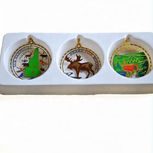 Tùy Chỉnh Nhà Thờ Kiến Trúc In Ấn <span class=keywords><strong>Brass</strong></span> Đồ Trang Trí Giáng Sinh - Product Image 3