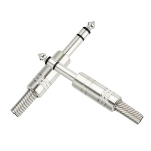 ปลั๊กเสียงไมโครโฟนแบบสองช่องขนาด 6.35 มม. ปลั๊กมิกเซอร์สามขาขนาด 6.5 มม. แบบเชื่อมต่อได้ ผลิตจากทองแดงผสมสังกะสี สำหรับไมโครโฟนและเครื่องดนตรี - Product Image 4