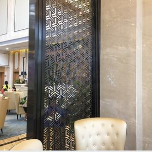 Biombos Decorativos de <span class=keywords><strong>Metal</strong></span> Cortados con Láser de Diseño Moderno y Clásico y Separadores de Ambientes para Espacios de Oficina - Product Image 2