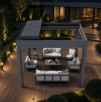 Pergola en aluminium sur mesure Sweet Home pour terrasses et projets de villas