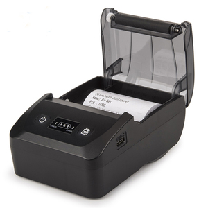 เครื่องพิมพ์ใบเสร็จความร้อนขนาดเล็ก 58 มม. แบบพกพา สำหรับพิมพ์ขาวดำ มีสินค้าในสต็อก - Product Image 5