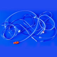 Cannule nasale à oxygène jetable en PVC, tube nasal à oxygène