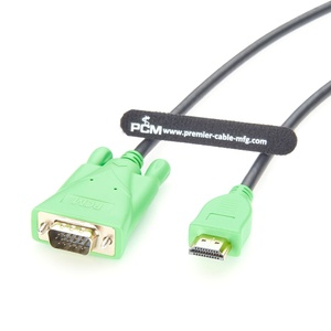 Konverter Aktif HDMI ke VGA 1080P Kabel Video HDMI Male ke VGA Male untuk Laptop PC Monitor Proyektor Koneksi Layar Kantor - Product Image 3
