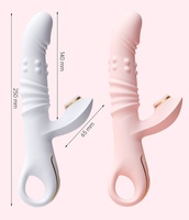 Vibrateur Lapin Rotatif à Perles, Pénétration et Succion, pour Stimulation du Point G et du Clitoris, Jouet Sexuel pour Femme - Offre Spéciale