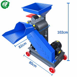 Broyeur de grains multifonction, machine <span class=keywords><strong>à</strong></span> pulper les fourrages, broyeur d'herbe, machine de traitement des aliments pour animaux pour usage agricole - Product Image 4