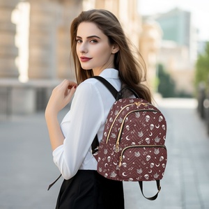 Sac à dos matelassé de 14 L pour ordinateur portable, idéal pour adolescentes, femmes, étudiantes, usage scolaire ou quotidien, grande taille, avec fermeture éclair - Product Image 6