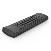 Control Remoto Universal MX3 Air Mouse 2.4G con Teclado Inalámbrico, Batería AAA, RCT083, Plástico ABS y Silicona para TV Box