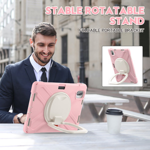 Funda resistente con asa tipo armadura y soporte para <span class=keywords><strong>Xiaomi</strong></span> <span class=keywords><strong>Mi</strong></span> Pad 5 / PAD 5 Pro <span class=keywords><strong>11</strong></span>" 2021 con correa de hombro para transportar la tableta - Product Image 5