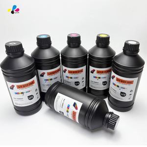 Inchiostro UV DTF da 1000ml per Stampa Digitale, Inchiostro per Adesivi Cristallini, Compatibile con Stampanti <span class=keywords><strong>Epson</strong></span> I3200 I1600 Xp600 Tx800, Inchiostro UV Morbido per Stampanti DTF - Product Image 5