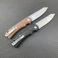 Couteau de survie et de camping 440A pour l'extérieur, lame 440A, couteau de chasse tactique à ouverture assistée, couteau de poche EDC pour la pêche et le sauvetage