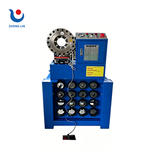 ZHONGLIN Machine de découpe et de sertissage numérique pour tuyaux en acier, pompes haute pression, roulements de <span class=keywords><strong>moteur</strong></span> et nouveaux flexibles hydrauliques 220V - Product Image 1