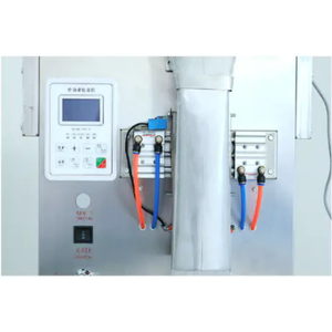 Machine pneumatique de remplissage quantitative liquide de scellage arrière de sac plus grand pour vinaigre eau huile comestible jus shampooing miel - Product Image 6