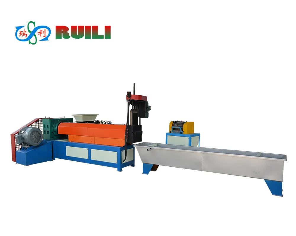 Plastic Recycling Pellet Making Granulator Machine