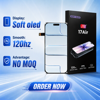 Écran d'affichage OLED LCD souple et rigide JH, ensemble numériseur en gros pour iPhone 13 14 15 16 17 Plus, composants de remplacement et de réparation