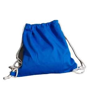 Cotton Sport Light Waterproof Gym Canvas Cotton Promotional Polyester Bag Custom Drawstring Backpack