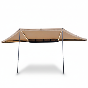 Tente à auvent en forme <span class=keywords><strong>d</strong></span>'éventail à 180 degrés quatre saisons, en maille PVC 1000g et tissu Oxford 600D, imperméable 2000-3000mm pour voiture - Meilleures ventes - Product Image 4