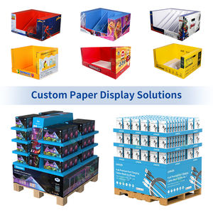 Espositori da Terra in Cartone Ecologico Personalizzati, Vassoi PDQ, Espositori per Pallet Completi per Supermercati, Negozi al Dettaglio, Club Store - Product Image 5