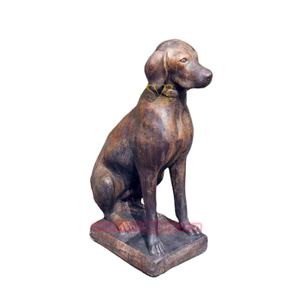 Bronze célèbre chien <span class=keywords><strong>Statue</strong></span> maison jardin ornement <span class=keywords><strong>Sculpture</strong></span> métal artisanat Premium Figurine pour décor extérieur - Product Image 5