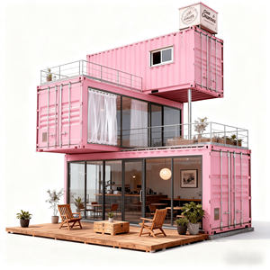 低成本两层集装箱咖啡店，为初创企业和商业街快速打造预制咖啡馆业务 - Product Image 6