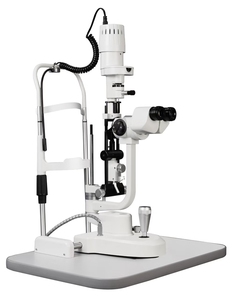 Lámpara de Hendidura Oftalmológica ML-350 con Aumento de 5 Pasos de 6X a 40X, Ancho de Hendidura Ajustable, Buen Diseño - Product Image 2