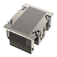 COOLSERVER CS-7529-2UA21-P LGA7529 2UA21 Dissipateur thermique pour serveur, refroidisseur de processeur, cuivre, aluminium, refroidissement profond, boîtier d'ordinateur, TDP 450W, ventilateur 4 broches