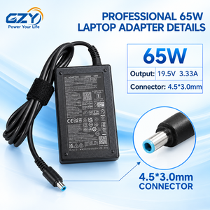 Adaptador de Corriente para Portátil de 65W, 19.5V 3.33A, Conector de 4.5x3.0mm para HP, Venta al Por Mayor de Fábrica - Product Image 3
