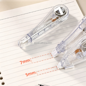 Ruban correcteur en papier naturel ultra-fin <span class=keywords><strong>de</strong></span> 7 mm <span class=keywords><strong>de</strong></span> large avec film PET - Product Image 3