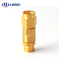 Connecteur LWMC SMA Mâle à souder pour câble GORE 3449 1.30 Max plaqué or, commande en gros, jusqu'à 18 GHz, révision économique