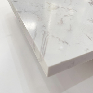 Ydstone thiết kế hiện đại đánh bóng trắng kỹ sư đá Bảng điều chỉnh tường ốp đá phiến đá cẩm thạch nhân tạo - Product Image 5