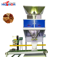 Machine de remplissage et d'emballage semi-automatique pour graines de melon, arachides, blé, riz, engrais, granulés, avec pesage de sacs de 5 kg, 10 kg, 25 kg, 50 kg