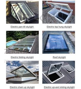 Fenêtre de toit en verre de vente directe d'usine personnalisée <span class=keywords><strong>trappe</strong></span> d'accès articulée Walk-in motorisé en aluminium lucarne fenêtre de toit étanche - Product Image 2