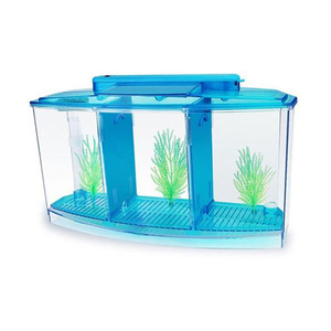 ตู้ปลาเบต้าแบบตั้งโต๊ะ พลาสติกใส 3 ช่อง สำหรับเพาะพันธุ์ปลาเบต้า - Product Image 6