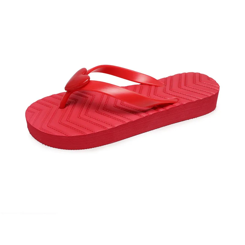 Summer Beach EVA PE Flip-flops Slippers for Women Thick Sole Flip Flops Girls