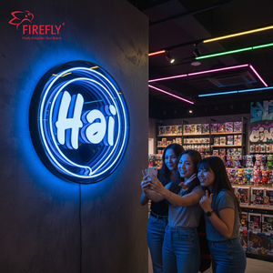 Tùy Chỉnh Gương LED Dấu Hiệu 3D Logo Infinity Gương Neon Đèn LED Dấu Hiệu Kinh Doanh Logo Infinity Gương Dấu Hiệu - Product Image 1