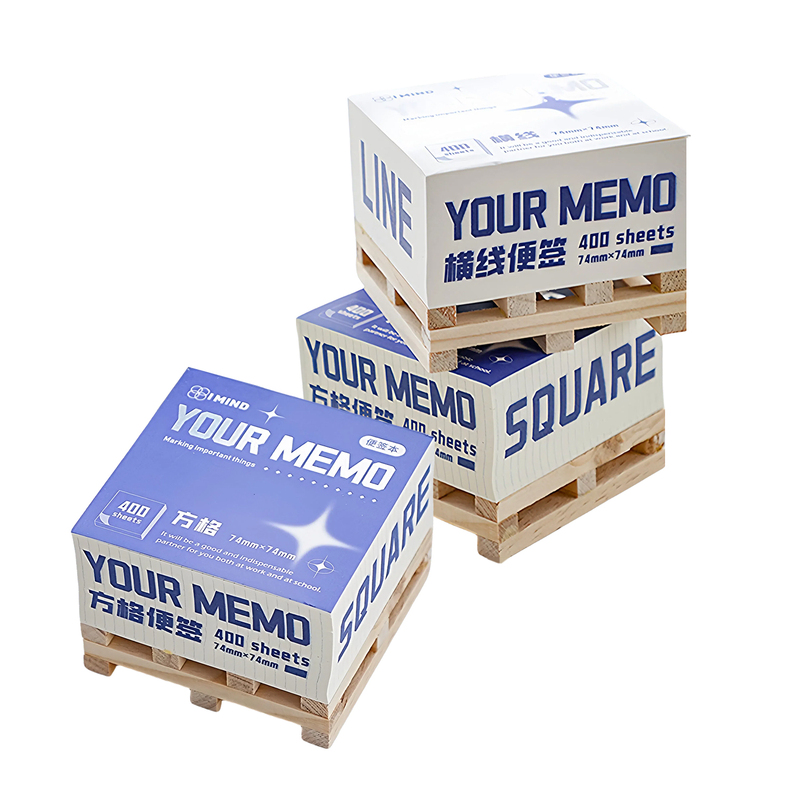 Customizable Printing Wooden Pallet Note Pad