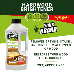 Eliminador de manchas de madera El abrillantador de superficies restaura la madera dura natural ilumina restaura el brillo y elimina las manchas de los muebles - Product Image 2