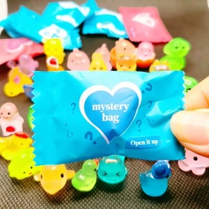 Blind Bag Luminous Animal Hand-painted Cartoon DIY Resin One Size Accessories Fun Toy Student