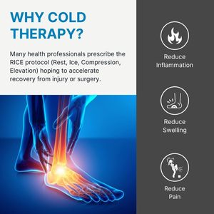 Factory Hot and Cold Therapy Socks for Feet Cold Cooling <b>Gel</b> Socks Foot <b>Ice</b> <b>Pack</b> Wrap Pain Relief Reusable Cold Therapy Sock - Product Image 6