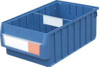 E901041 Boîte en plastique rétractable bleue empilable anti-corrosion à prix compétitif pour l'usine
