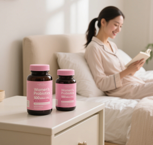 18 Stämme 100 Milliarden KBE Aktive Kulturen Probiotika-Kapseln für Frauen Pillen unterstützen die weibliche Gesundheit und das Gleichgewicht der Stimmung - Product Image 4