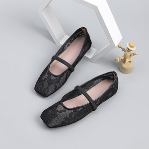 Zapatos Planos para Mujer, Tallas 35-44, con una Sola Correa y Malla Transpirable, Elegantes y Versátiles, Tipo Bailarinas - Product Image 2