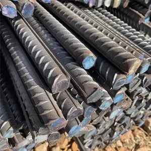 6mm 8mm 10mm 12mm 16mm 20mm Laminados a Quente Deformados Barra De Aço Vergalhão Aço Ferro Rod para Construção Rebar Aço