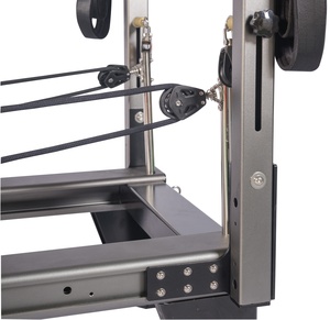Studio de demi trapèze en aluminium et réformateur de pilates personnel réformateur en aluminium blanc avec tour - Product Image 2