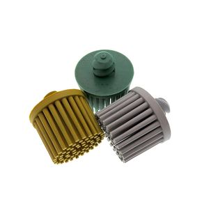 Cepillo de goma abrasivo de 1 pulgada con bloqueo de rollo, disco de cerdas, cepillo de pulido de cambio rápido <span class=keywords><strong>para</strong></span> pulido de automóviles - Product Image 1